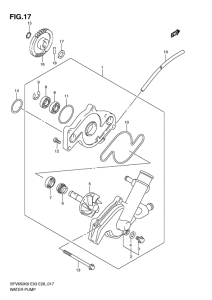 SFV650 Водяная помпа