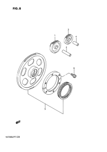 VS750 Муфта стартера
