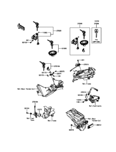 ER250 イグニッションスイッチ