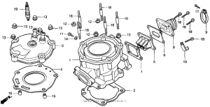 CR125R Cylinder 84-85
