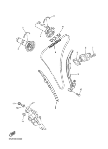 WR450FS Camshaft & chain