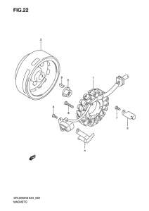 DR-Z250 Зажигание