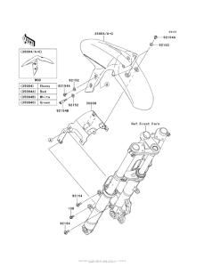 EX300 Крыло переднее