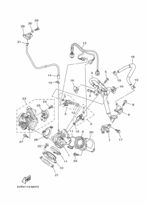 XV1700AS Впускная система