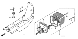 Z50J Taillight unit ass`y