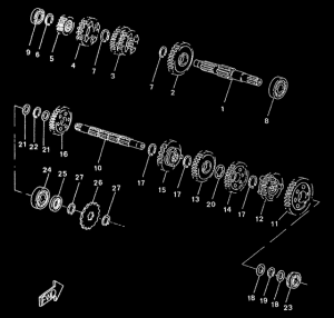 TZR50 - transmission
