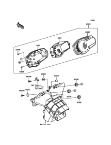 ZX600 Приборы