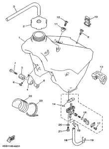  Топливный бак