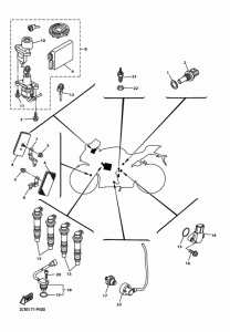 YZF-R1 Электрика 1