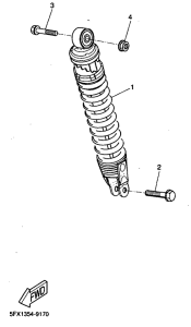 CW50RS Задняя подвеска