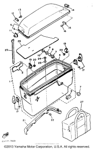 XVZ13T Боковые кофры