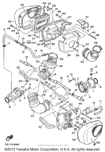 XV750DC Впускная система