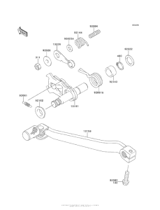  Механизм переключения передач