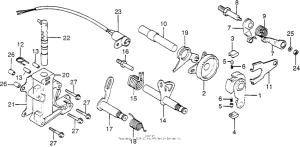 CB750 Gearshift + valve body