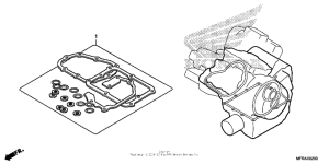 VT1300CT Комплект прокладок