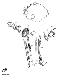 TT600R Camshaft. chain