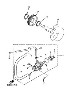 YN50R Масляный насос