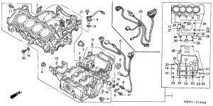  Картер двигателя