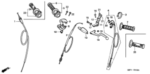 CR80R Switch / cable