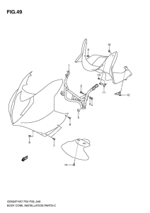 GS500 Body cwl installation parts
