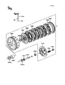 EX305 Сцепление