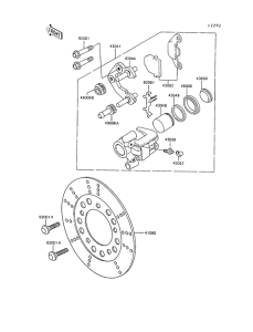 AR80-II Передний тормоз