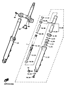 VMX12 Передняя вилка
