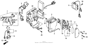 VT1100C Vt1100c battery 95-96