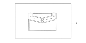 VT750C2 Leather pouch