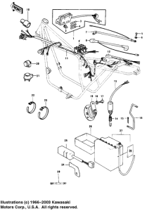 KZ1000 Электрика