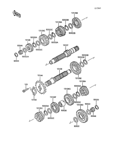 KR250 Трансмиссия
