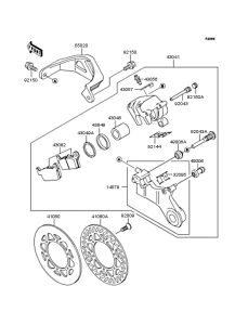  Задний тормоз
