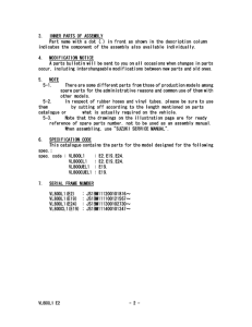 VL800 Catalog preface