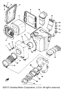 XT500C Впускная система