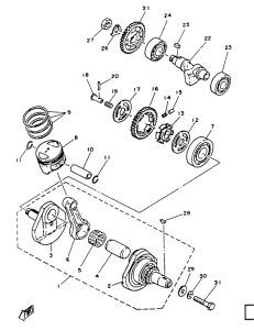 SR125SP Ciguenal. pisttn