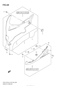 GSX-R750 Under Cowling
