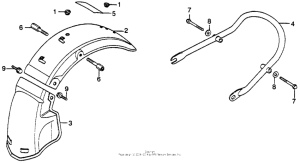 GL1000 Задний бампер