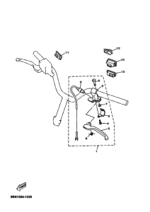 YN50 Interruptor  manillar&palanc
