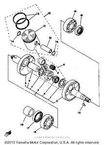 DT80 Коленвал,поршни