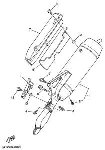 CW50 Выхлопная система
