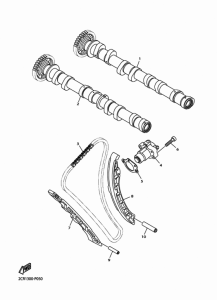 YZF-R1M Camshaft & chain