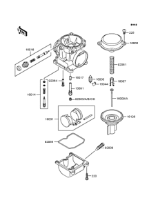 ZX1100 Карбюратор в разборе