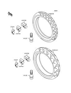 ZX250 Колеса,покрышки