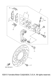 TW200A1 Передний суппорт