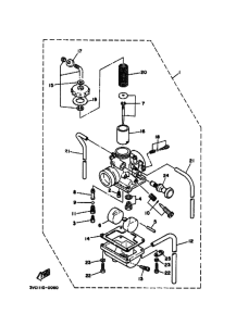 RT180 Carburetor assy