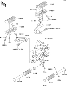 EJ650 Подножки
