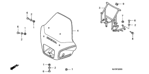 CBX750P2 Cowling comp