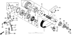 CB900 Основной вал