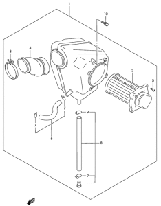 GZ125 Воздухоочиститель