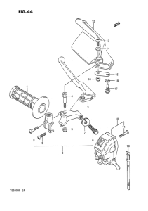 TS200 Left handle switch